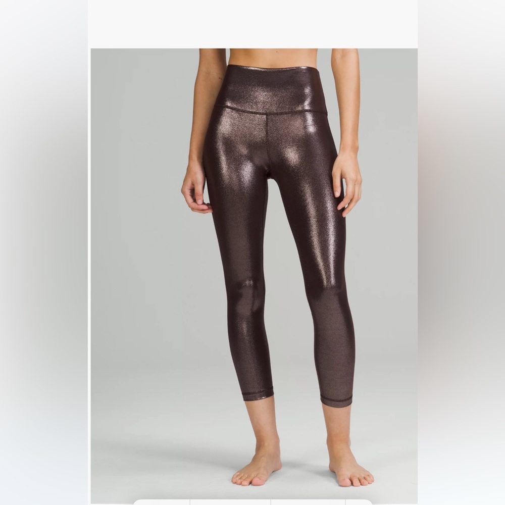 Lululemon align high rise crop size 8